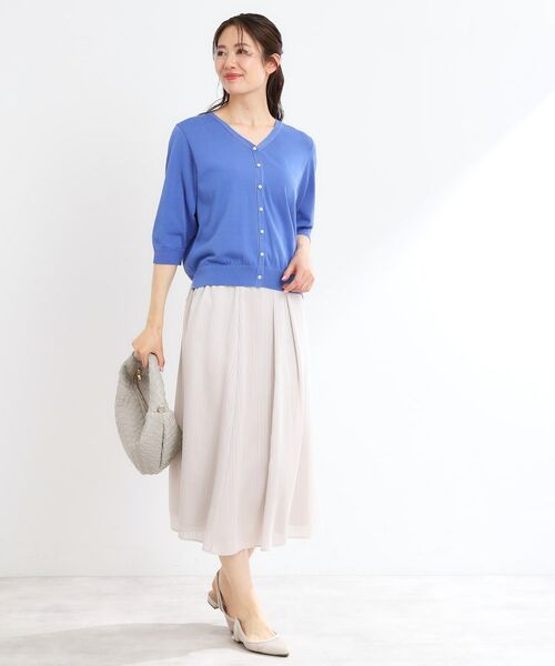 Reflect / リフレクト カーディガン・ボレロ | 【WEB先行カラーあり／手洗い可】六分袖カーディガン | 詳細21