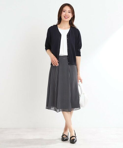 Reflect / リフレクト カーディガン・ボレロ | 【WEB先行カラーあり／手洗い可】六分袖カーディガン | 詳細25