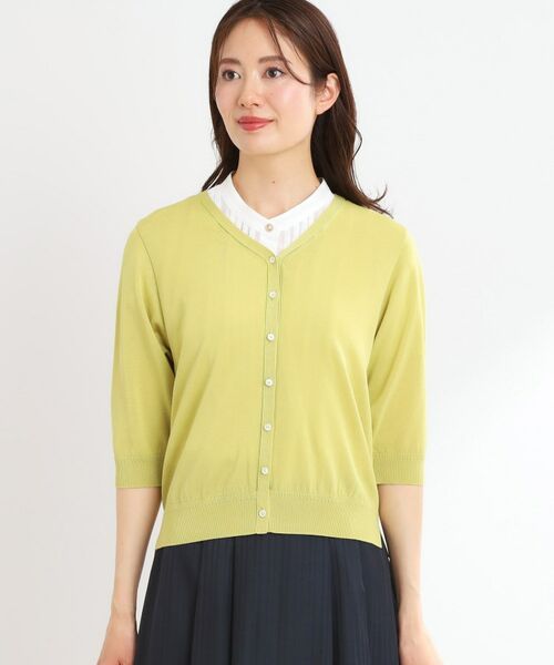 Reflect / リフレクト カーディガン・ボレロ | 【WEB先行カラーあり／手洗い可】六分袖カーディガン | 詳細28