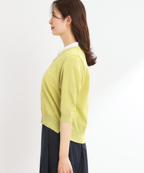 Reflect / リフレクト カーディガン・ボレロ | 【WEB先行カラーあり／手洗い可】六分袖カーディガン | 詳細29