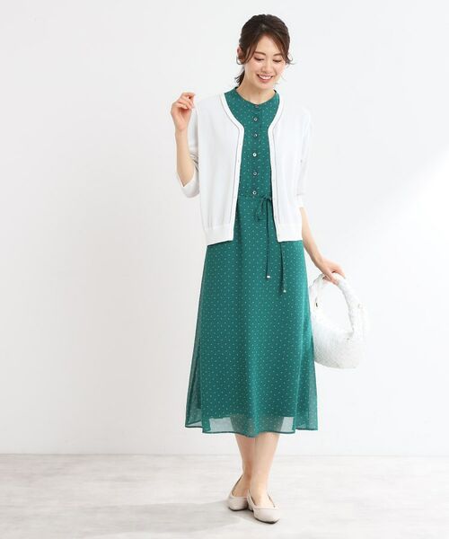 Reflect / リフレクト カーディガン・ボレロ | 【WEB先行カラーあり／手洗い可】六分袖カーディガン | 詳細5