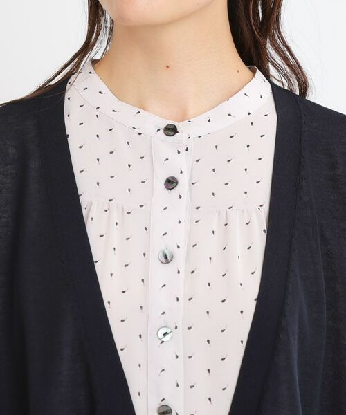 Reflect / リフレクト カーディガン・ボレロ | 【WEB先行カラーあり／手洗い可】涼しげスリットカーディガン | 詳細24