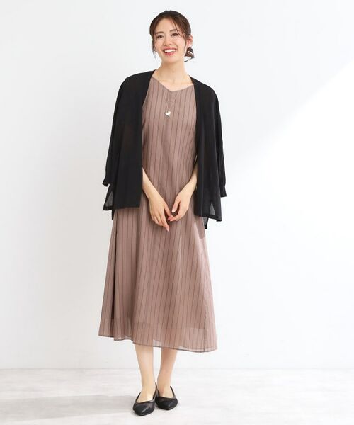 Reflect / リフレクト カーディガン・ボレロ | 【WEB先行カラーあり／手洗い可】涼しげスリットカーディガン | 詳細5