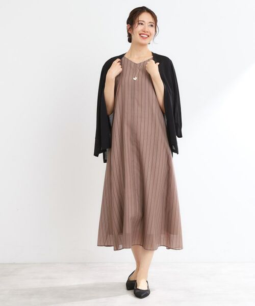 Reflect / リフレクト カーディガン・ボレロ | 【WEB先行カラーあり／手洗い可】涼しげスリットカーディガン | 詳細6