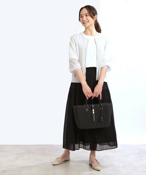 Reflect / リフレクト カーディガン・ボレロ | 【手洗い可】ジップアップニットカーディガン | 詳細11