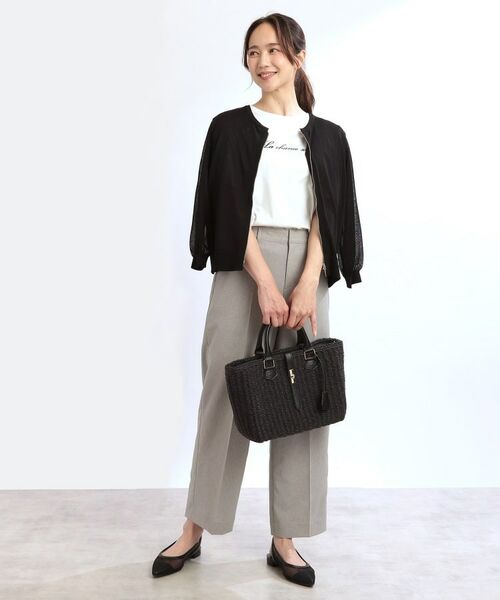 Reflect / リフレクト カーディガン・ボレロ | 【手洗い可】ジップアップニットカーディガン | 詳細6