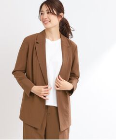 Reflect / リフレクト テーラードジャケット | 【マシンウォッシュ可／セットアップ可／通勤におすすめ】ドライタッチダブルジャケット