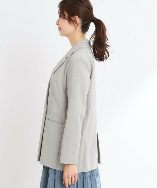 Reflect / リフレクト テーラードジャケット | 【マシンウォッシュ可/セットアップ可/通勤におすすめ】ドライタッチダブルジャケット | 詳細21