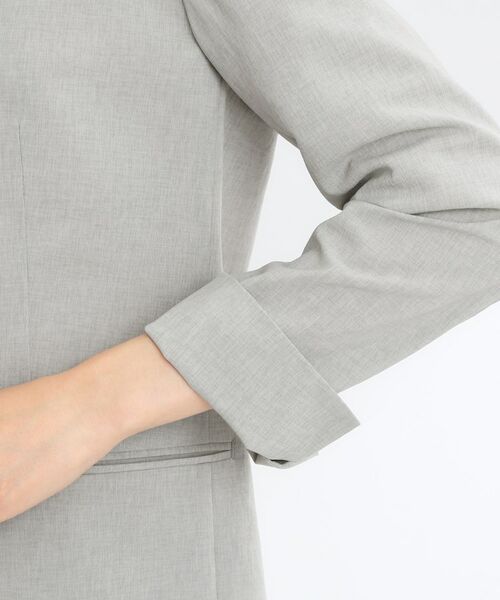 Reflect / リフレクト テーラードジャケット | 【マシンウォッシュ可/セットアップ可/通勤におすすめ】ドライタッチダブルジャケット | 詳細25