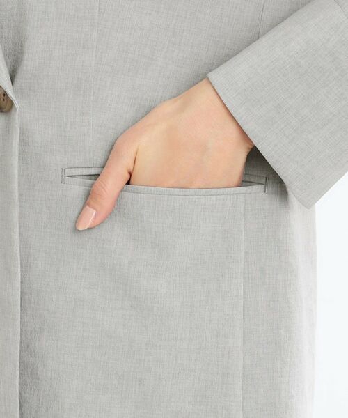 Reflect / リフレクト テーラードジャケット | 【マシンウォッシュ可/セットアップ可/通勤におすすめ】ドライタッチダブルジャケット | 詳細26