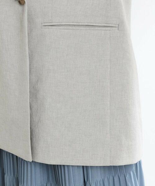 Reflect / リフレクト テーラードジャケット | 【マシンウォッシュ可/セットアップ可/通勤におすすめ】ドライタッチダブルジャケット | 詳細27