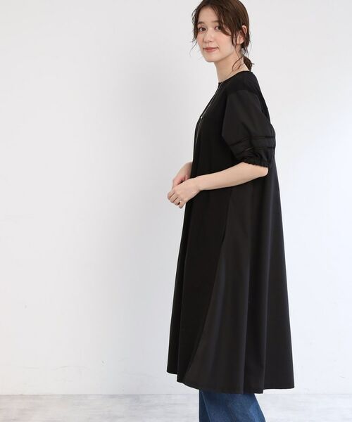 Reflect / リフレクト ミニ丈・ひざ丈ワンピース | 【夏SALE／E‐QUALITY／手洗い可】リラクシーワンピース | 詳細5