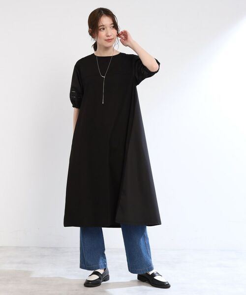 Reflect / リフレクト ミニ丈・ひざ丈ワンピース | 【夏SALE／E‐QUALITY／手洗い可】リラクシーワンピース | 詳細6