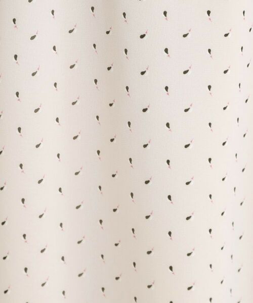 Reflect / リフレクト ミニ丈・ひざ丈ワンピース | 【夏SALE／WEB先行カラーあり／リボン取り外し可／マシンウォッシュ可】コツキ柄プリントワンピース | 詳細10