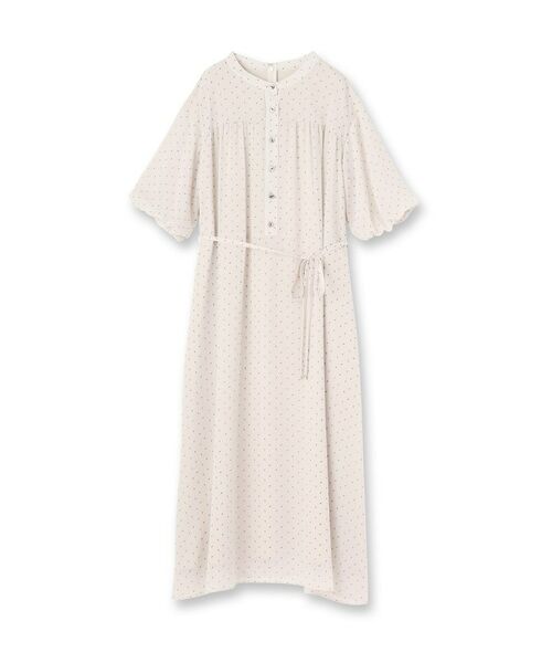 Reflect / リフレクト ミニ丈・ひざ丈ワンピース | 【夏SALE／WEB先行カラーあり／リボン取り外し可／マシンウォッシュ可】コツキ柄プリントワンピース | 詳細15