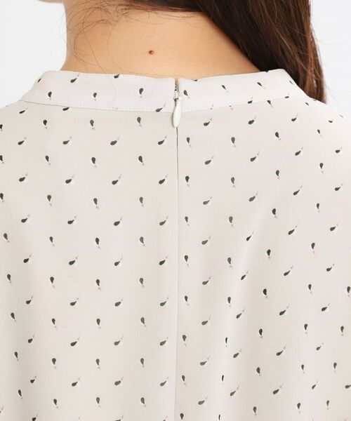 Reflect / リフレクト ミニ丈・ひざ丈ワンピース | 【夏SALE／WEB先行カラーあり／リボン取り外し可／マシンウォッシュ可】コツキ柄プリントワンピース | 詳細20