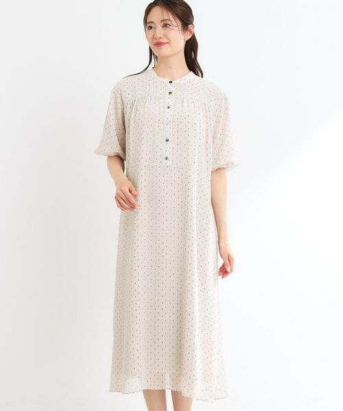 Reflect / リフレクト ミニ丈・ひざ丈ワンピース | 【夏SALE／WEB先行カラーあり／リボン取り外し可／マシンウォッシュ可】コツキ柄プリントワンピース | 詳細24