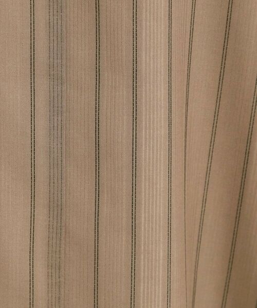 Reflect / リフレクト ロング・マキシ丈ワンピース | 【夏SALE/一枚で決まる◎/手洗い可】シアーストライプソフトAラインワンピース | 詳細16