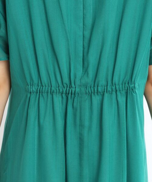 Reflect / リフレクト ロング・マキシ丈ワンピース | 【夏SALE/一枚で決まる◎/手洗い可】シアーストライプソフトAラインワンピース | 詳細24