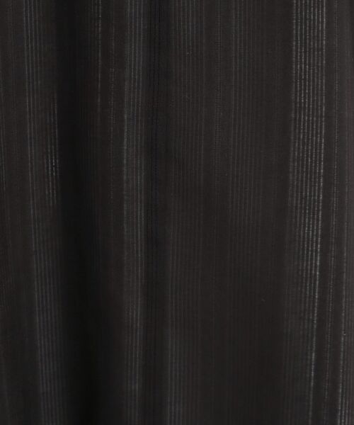 Reflect / リフレクト ロング・マキシ丈ワンピース | 【夏SALE/一枚で決まる◎/手洗い可】シアーストライプソフトAラインワンピース | 詳細8