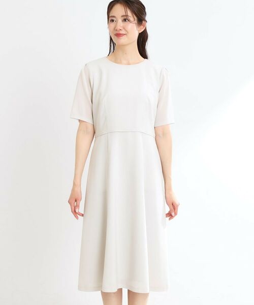 Reflect / リフレクト ミニ丈・ひざ丈ワンピース | 【洗える／オケージョンに／セットアップ可】ベーシックワンピース | 詳細11