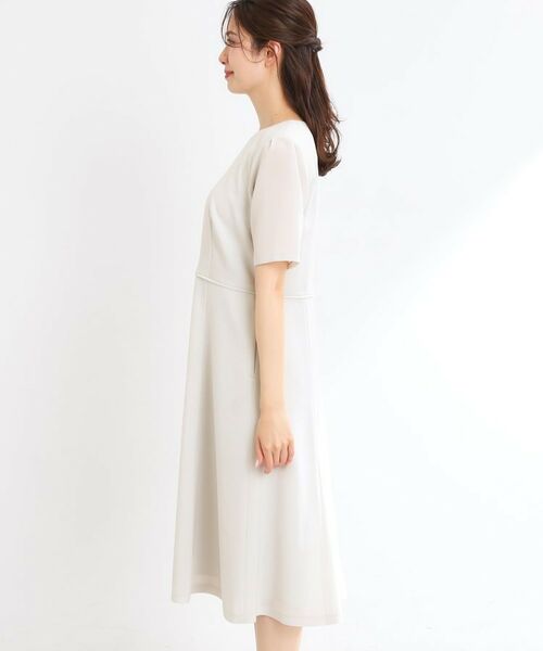 Reflect / リフレクト ミニ丈・ひざ丈ワンピース | 【洗える／オケージョンに／セットアップ可】ベーシックワンピース | 詳細12