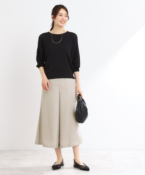 Reflect / リフレクト ショート・ハーフ・半端丈パンツ | 【UVカット／マシンウォッシュ可】フレアスカーチョ | 詳細12