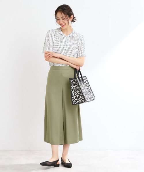 Reflect / リフレクト ショート・ハーフ・半端丈パンツ | 【UVカット／マシンウォッシュ可】フレアスカーチョ | 詳細9