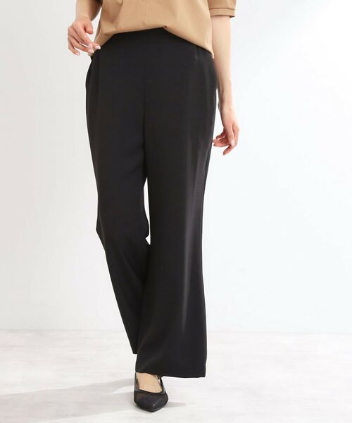 Reflect / リフレクト パンツ | 【私のパンツ／UVカット／マシンウォッシュ可】フレアシルエットパンツ | 詳細15