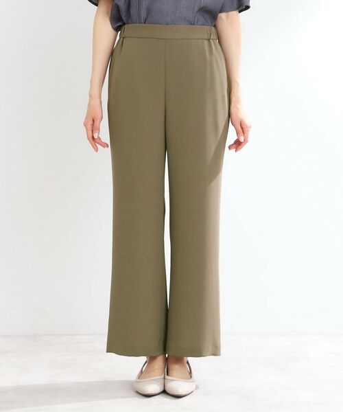 Reflect / リフレクト パンツ | 【私のパンツ／UVカット／マシンウォッシュ可】フレアシルエットパンツ | 詳細18