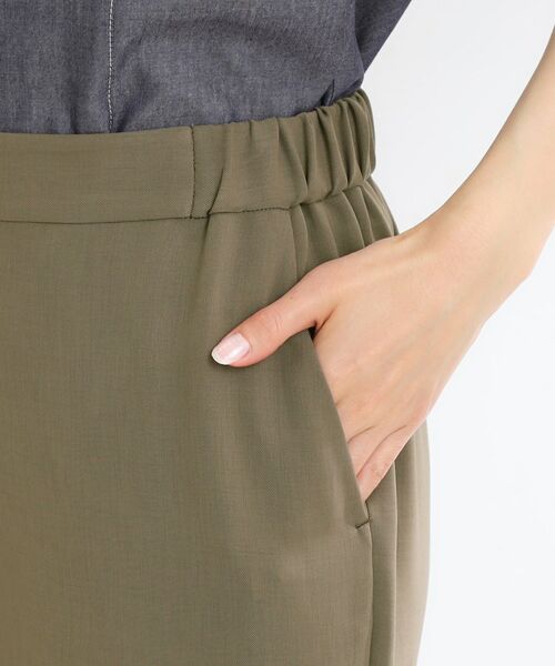 Reflect / リフレクト パンツ | 【私のパンツ／UVカット／マシンウォッシュ可】フレアシルエットパンツ | 詳細22