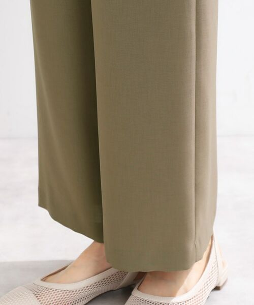 Reflect / リフレクト パンツ | 【私のパンツ／UVカット／マシンウォッシュ可】フレアシルエットパンツ | 詳細24