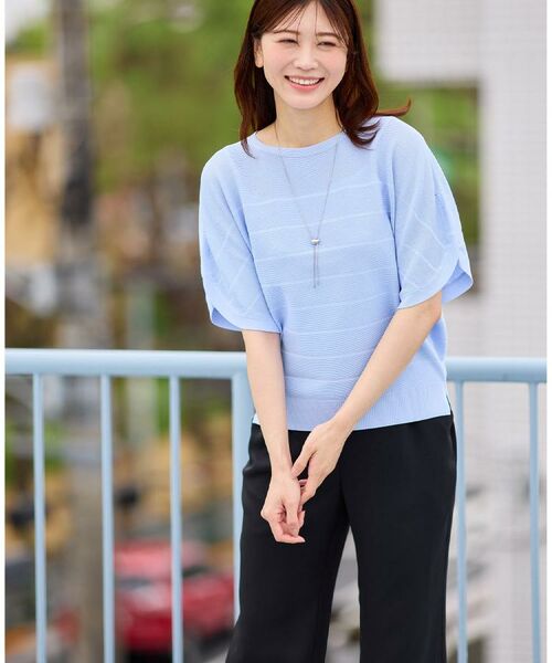 Reflect / リフレクト パンツ | 【私のパンツ／UVカット／マシンウォッシュ可】フレアシルエットパンツ | 詳細25