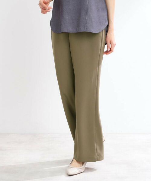 Reflect / リフレクト パンツ | 【私のパンツ／UVカット／マシンウォッシュ可】フレアシルエットパンツ | 詳細7