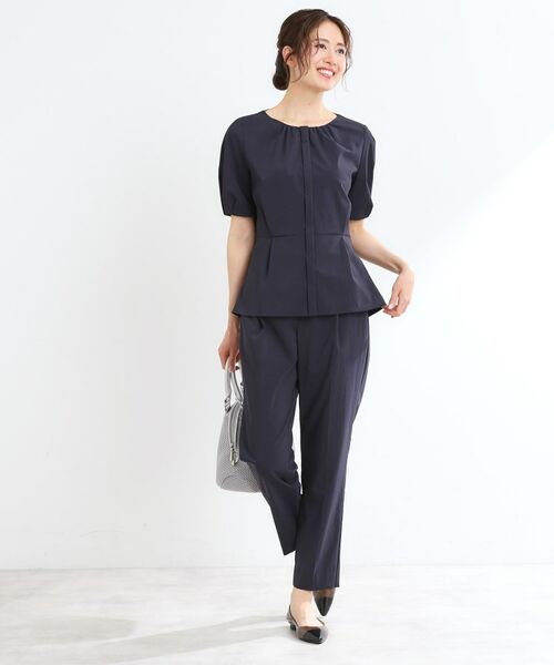 Reflect / リフレクト ショート・ハーフ・半端丈パンツ | 【マシンウォッシュ可/撥水/雨の日OK!】レインシリーズテーパードパンツ | 詳細14