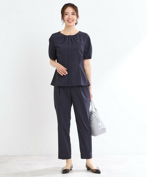 Reflect / リフレクト ショート・ハーフ・半端丈パンツ | 【マシンウォッシュ可/撥水/雨の日OK!】レインシリーズテーパードパンツ | 詳細15