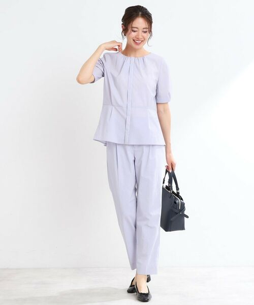 Reflect / リフレクト ショート・ハーフ・半端丈パンツ | 【マシンウォッシュ可/撥水/雨の日OK!】レインシリーズテーパードパンツ | 詳細6