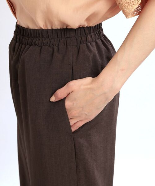 Reflect / リフレクト パンツ | 【ウエスト総ゴム／脚長効果◎】ドライタッチワイドパンツ | 詳細18