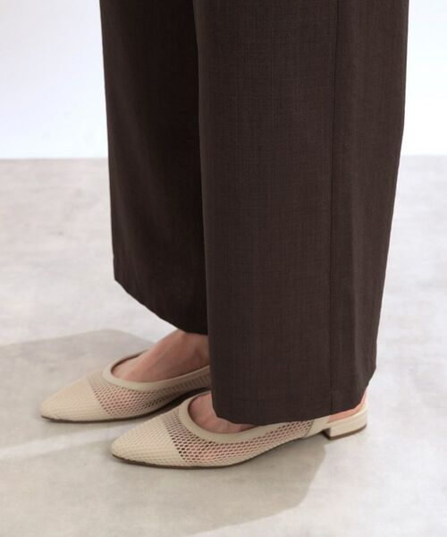 Reflect / リフレクト パンツ | 【ウエスト総ゴム／脚長効果◎】ドライタッチワイドパンツ | 詳細19