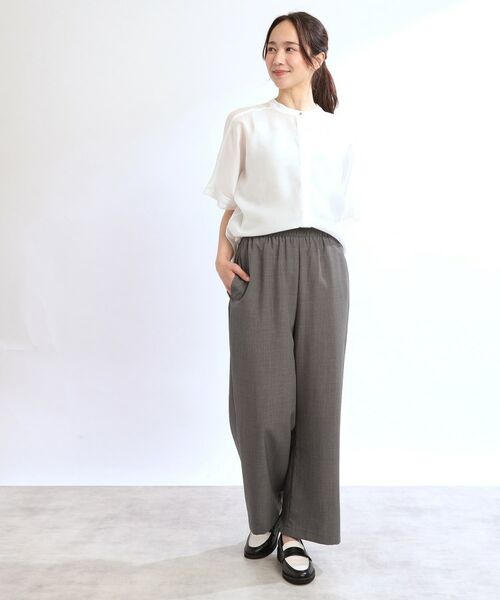 Reflect / リフレクト パンツ | 【ウエスト総ゴム／脚長効果◎】ドライタッチワイドパンツ | 詳細5