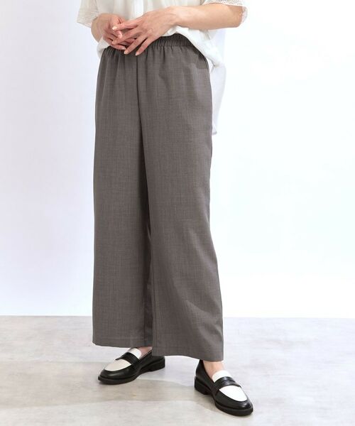 Reflect / リフレクト パンツ | 【ウエスト総ゴム／脚長効果◎】ドライタッチワイドパンツ | 詳細7