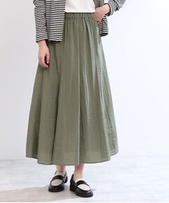 Reflect / リフレクト ロング・マキシ丈スカート | 【夏SALE／E‐QUALITY／手洗い可】シアースカート