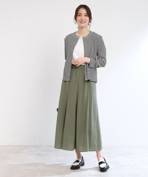 Reflect / リフレクト ロング・マキシ丈スカート | 【夏SALE／E‐QUALITY／手洗い可】シアースカート | 詳細2