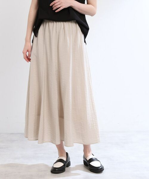 Reflect / リフレクト ロング・マキシ丈スカート | 【夏SALE／E‐QUALITY／手洗い可】シアースカート | 詳細7
