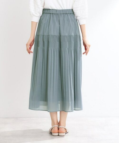 Reflect / リフレクト ロング・マキシ丈スカート | 【マシンウォッシュ可】プリーツティアードスカート | 詳細22