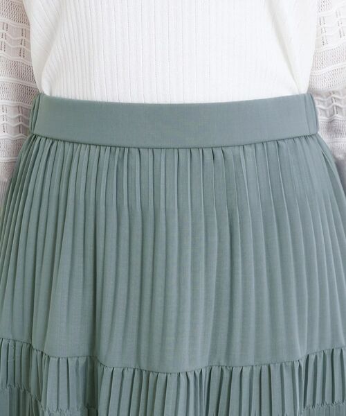Reflect / リフレクト ロング・マキシ丈スカート | 【マシンウォッシュ可】プリーツティアードスカート | 詳細23