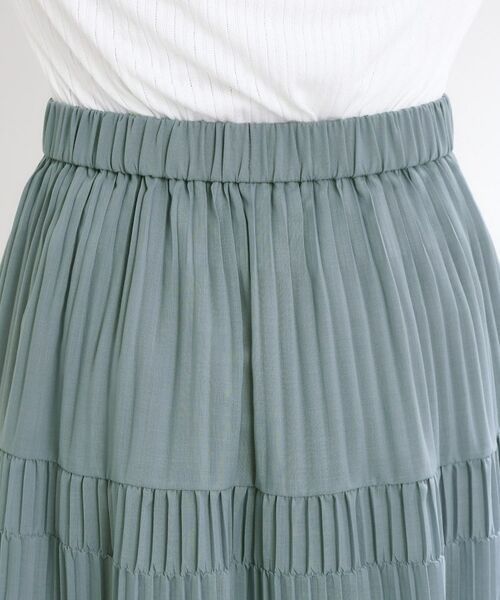 Reflect / リフレクト ロング・マキシ丈スカート | 【マシンウォッシュ可】プリーツティアードスカート | 詳細24