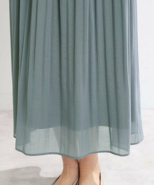 Reflect / リフレクト ロング・マキシ丈スカート | 【マシンウォッシュ可】プリーツティアードスカート | 詳細25