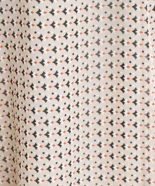 Reflect / リフレクト スカート | 【マシンウォッシュ可／セットアップ可】フリュイドプリントスカート | 詳細10