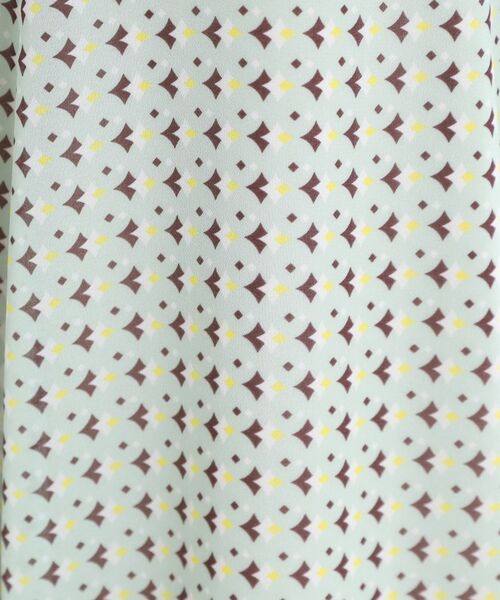 Reflect / リフレクト スカート | 【マシンウォッシュ可／セットアップ可】フリュイドプリントスカート | 詳細6